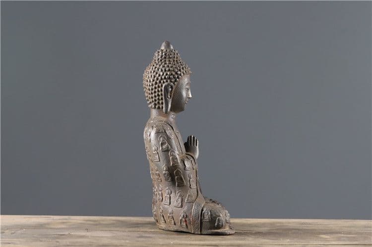 鉄像 鉄仏 釈迦千衣仏 堂に奉安します 鎮宅 辟邪 開運 風水 招財 置物