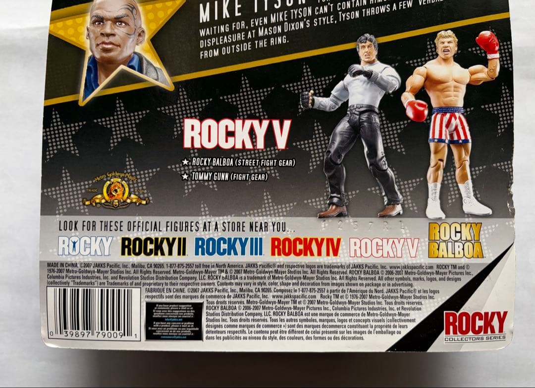 マイク・タイソン フィギュア　映画ロッキー・バルボア ジャックス