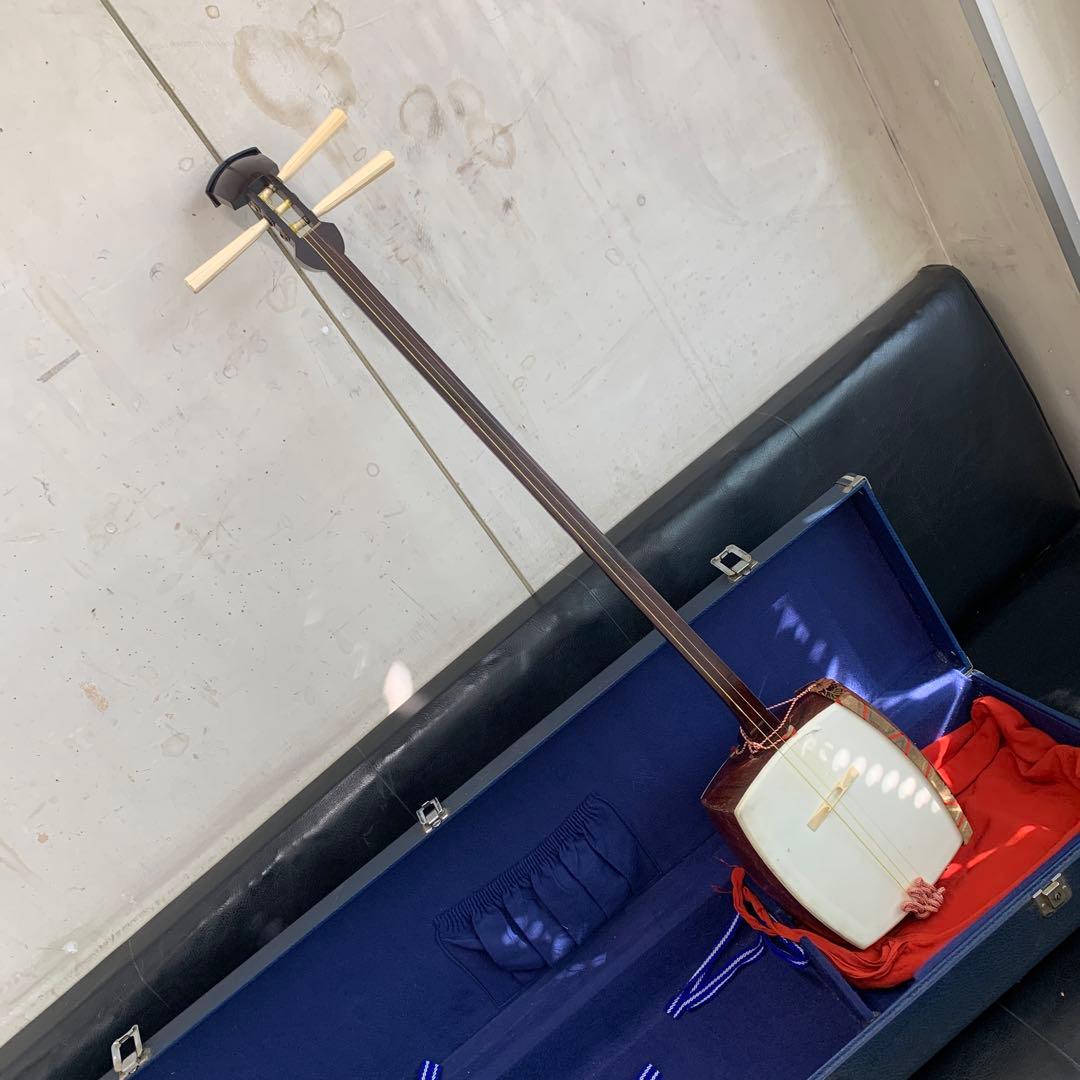 三味線 本体 ケース付き