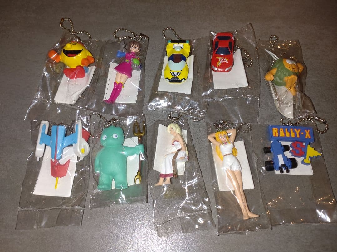 ナムコ　超殿堂　フィギュア　キーホルダー　10種セット