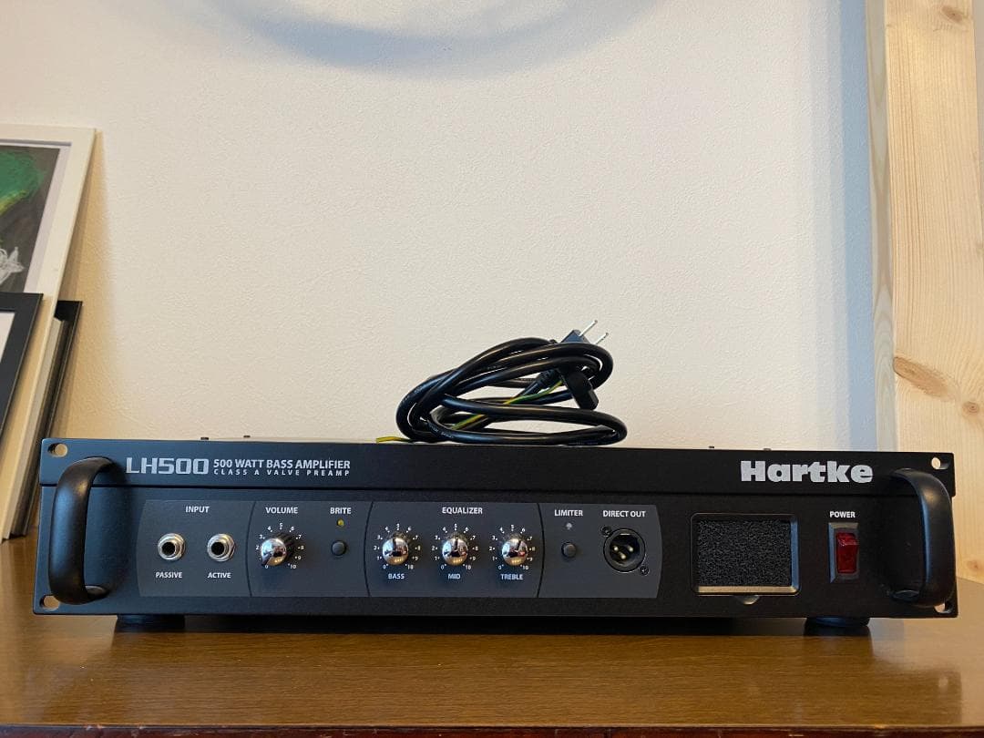 Hartke LH500 ベースアンプヘッド 500W　中古美品