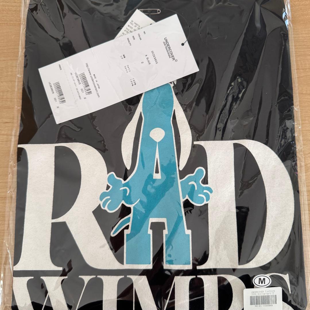 RADWIMPS UNDERCOVER Tシャツ2025 黒 M