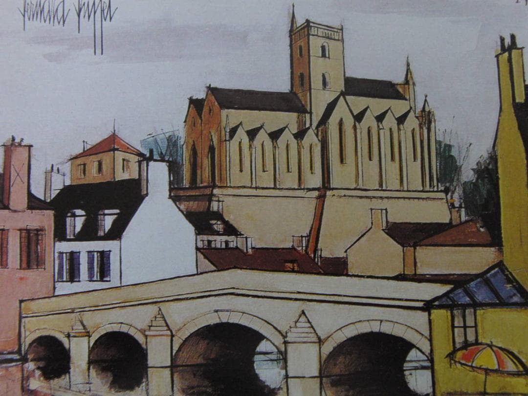 ベルナール・ビュッフェ,Eglise Notre-Dame a Lamballe