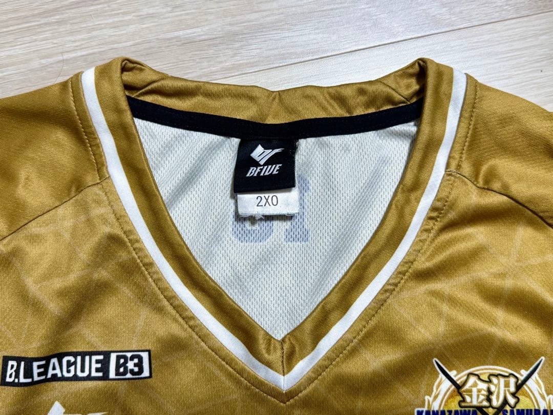 金沢武士団 市橋選手使用のウェア 落札品