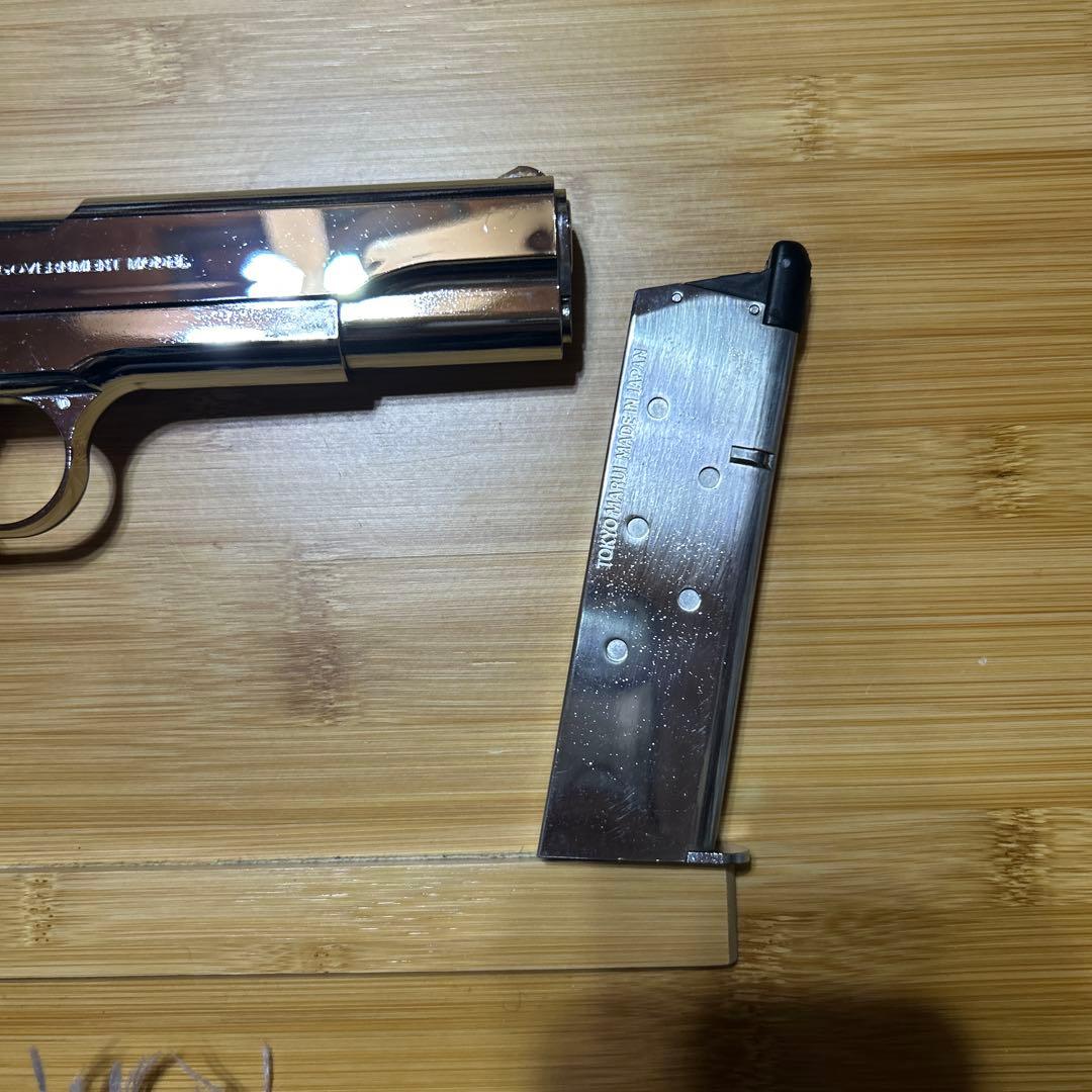 東京マルイ製ガスブローバック　ガバメント　クローム