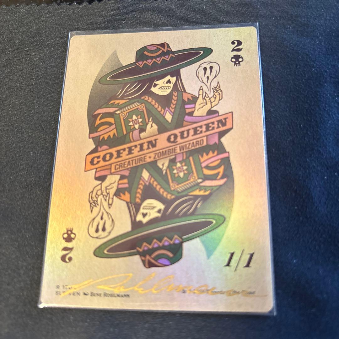 MTG アーティストプルーフCoffin Queen foil