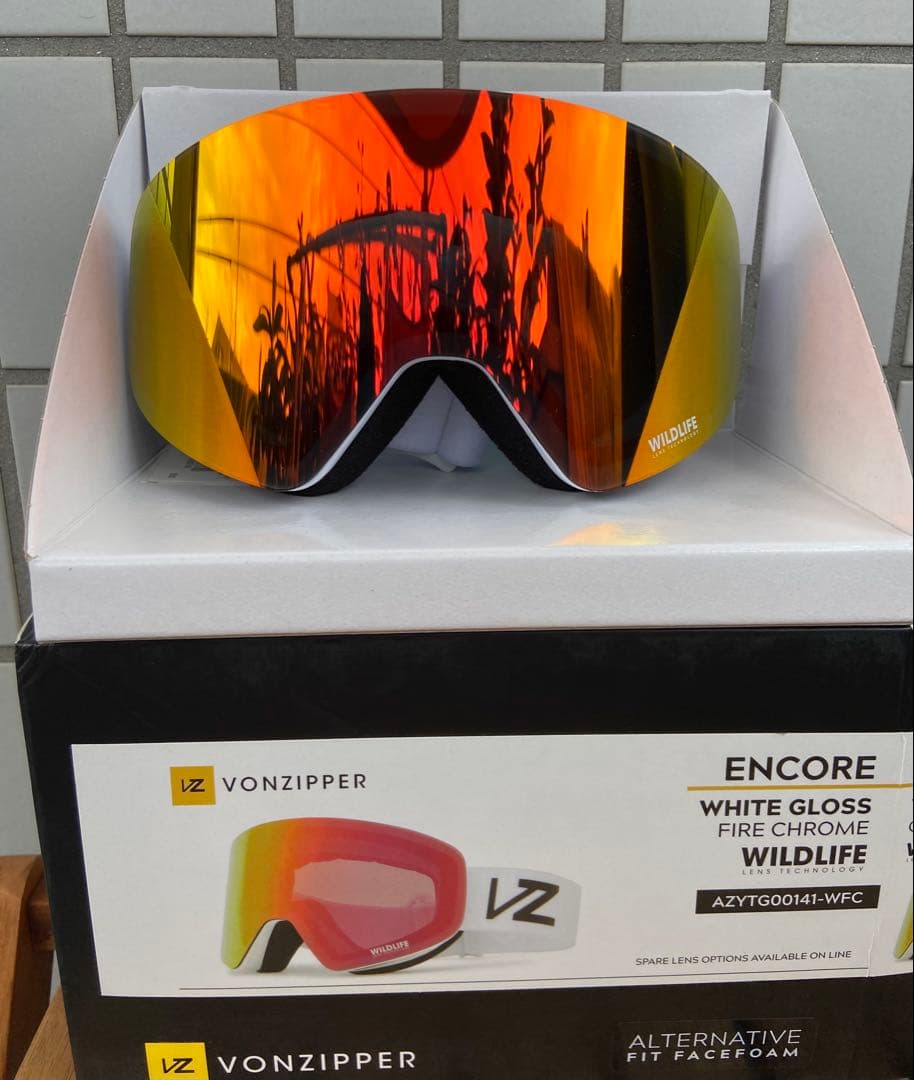 新品 ボンジッパー ゴーグル アンコール スキー スノーボード 国内正規品