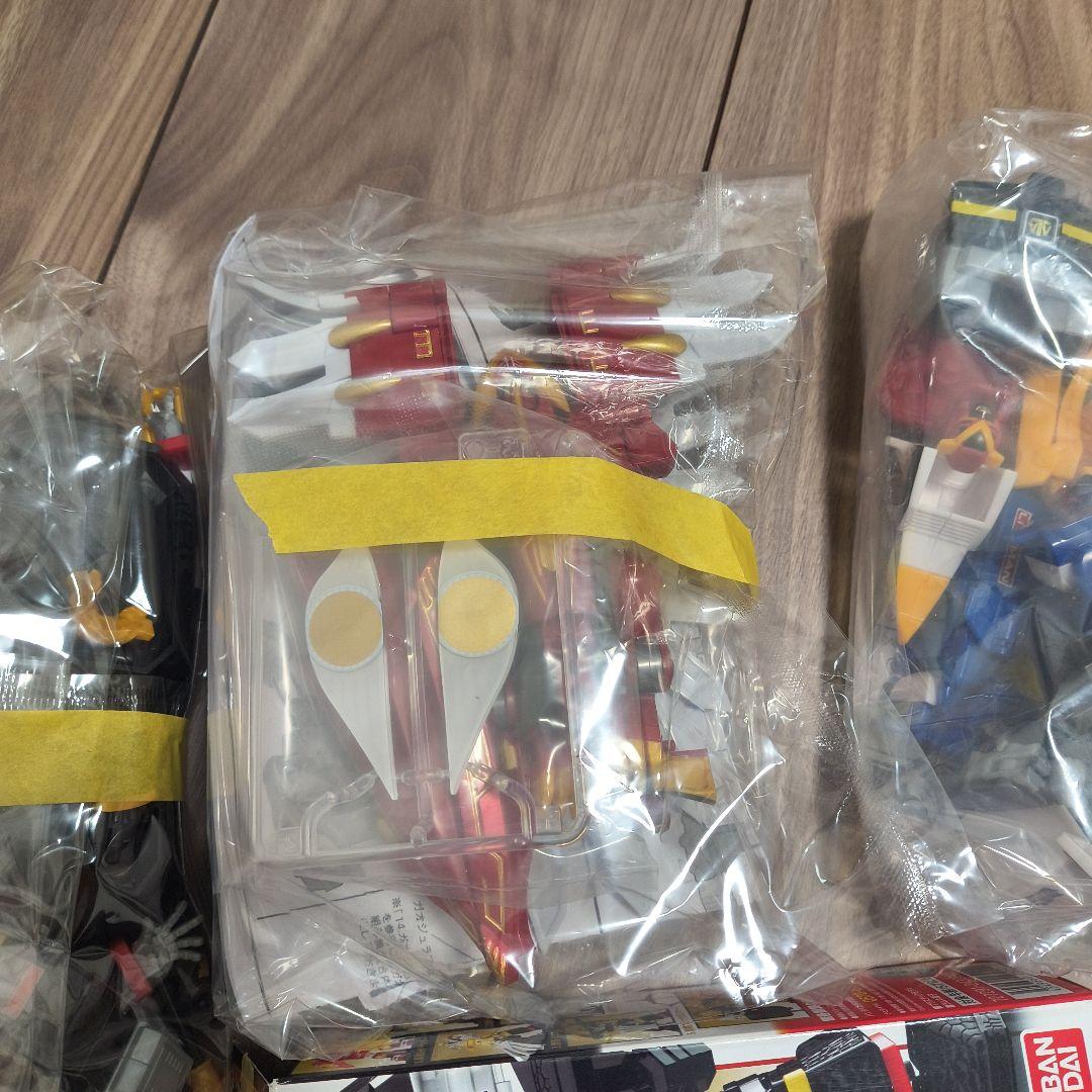 スーパーミニプラ 大連王ガオファルコン等組み立て済みまとめ