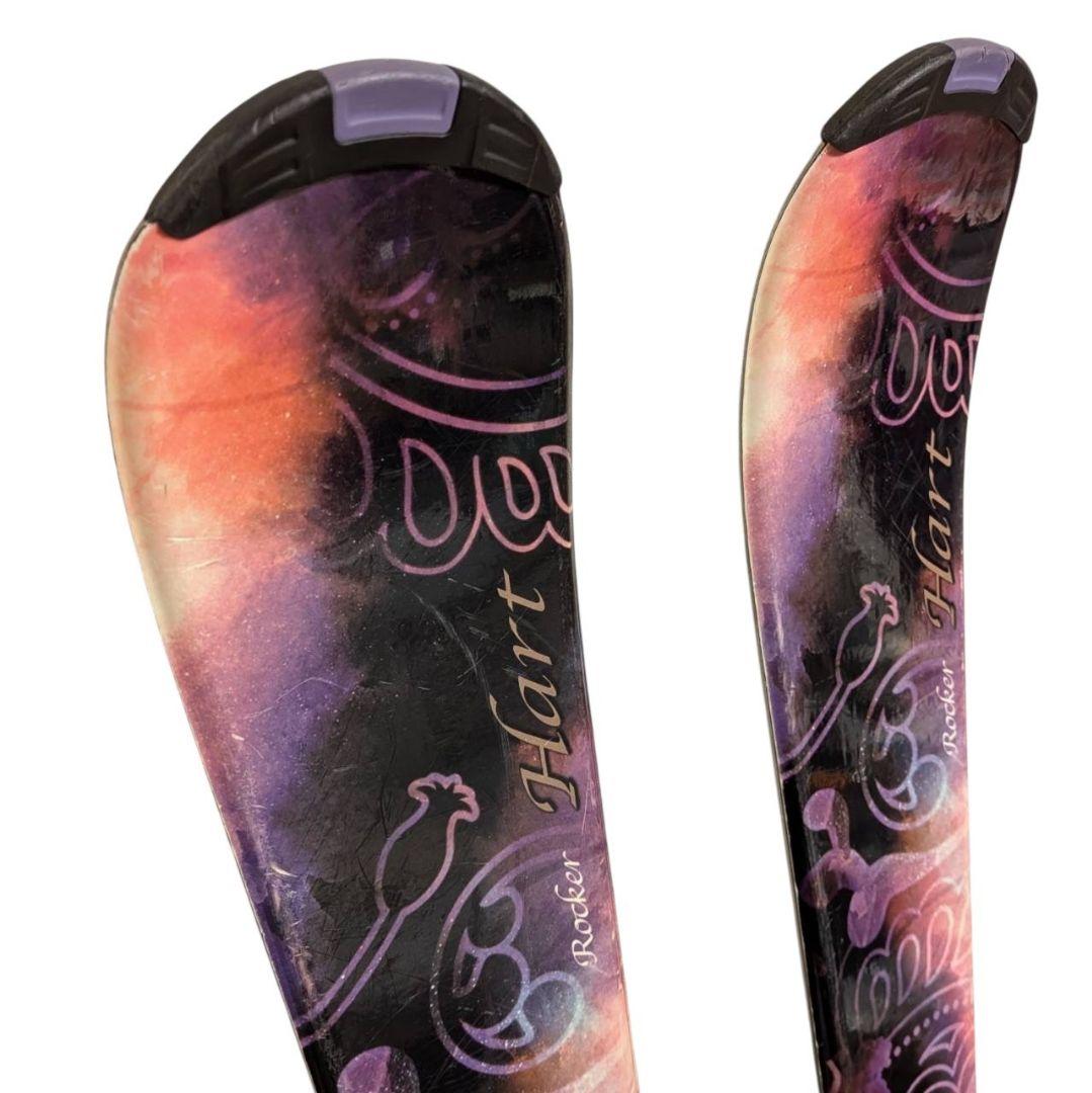 すぐ発送♡ HEART ジュニアスキー 145cm ブーツ25cm 4点セット