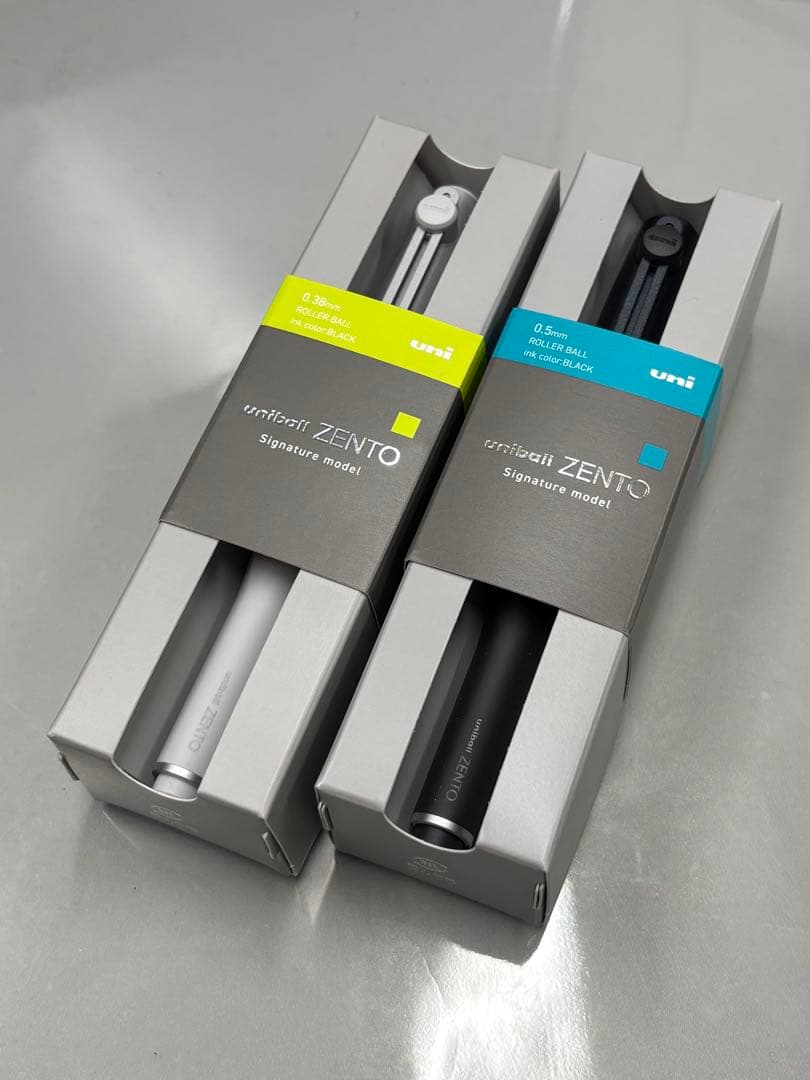uni-ball ZENTO Signature model 2色セット