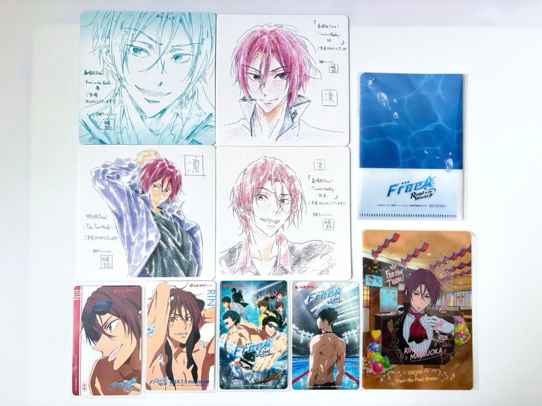 ムビチケ 劇場版 Free! 使用済 松岡凛 七瀬遙