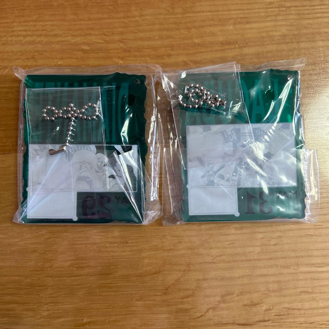 ワンピース　ベースショップくじ　アクリルブロックチャーム　14個セット