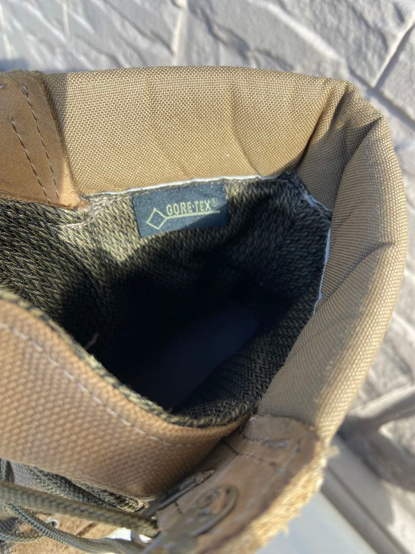 海兵隊エンブレム付きミリタリーブーツ