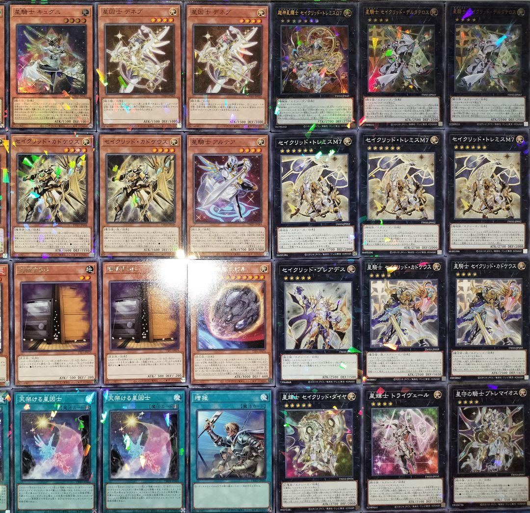 遊戯王デッキ　星騎士デッキ　ガチ構築　テラナイト×セイクリッドデッキ