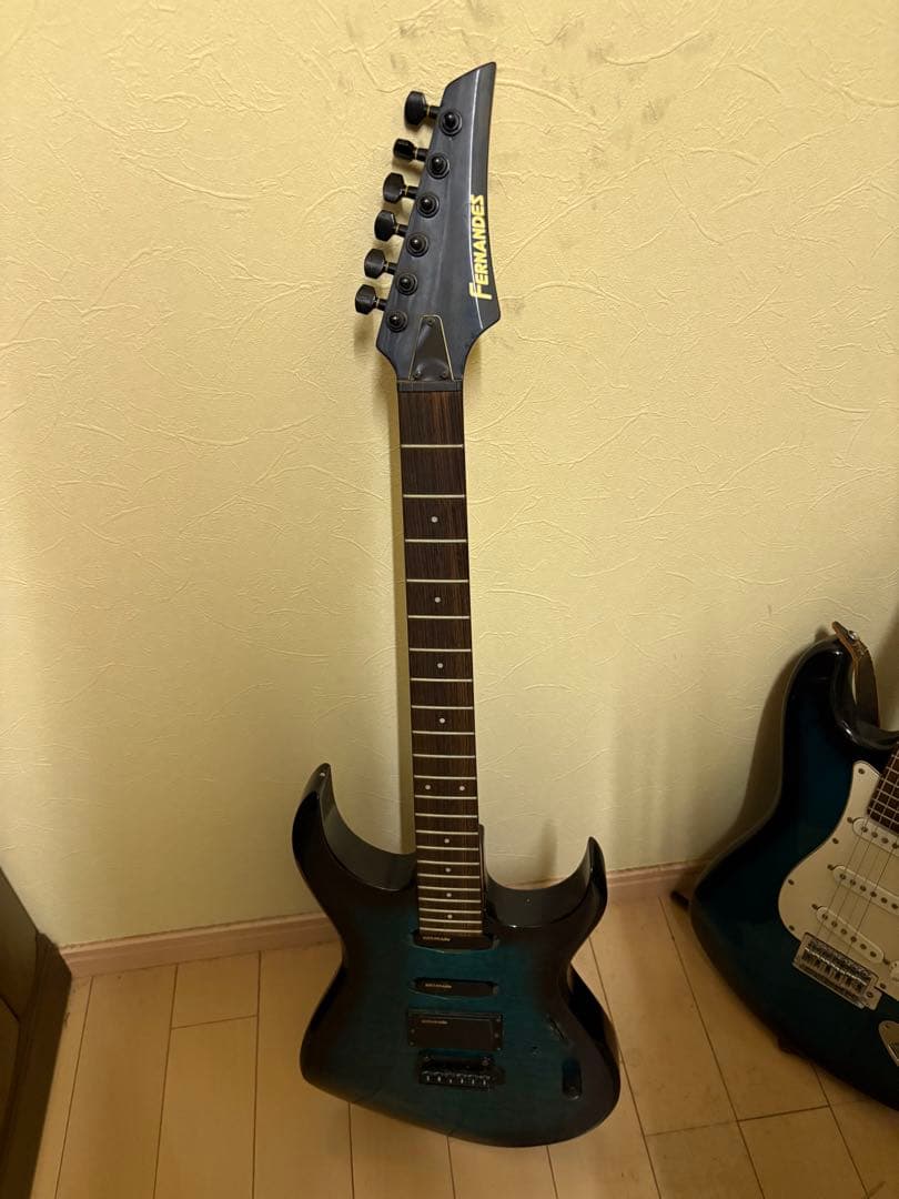 FERNANDES エレキギター グラデーションブルー