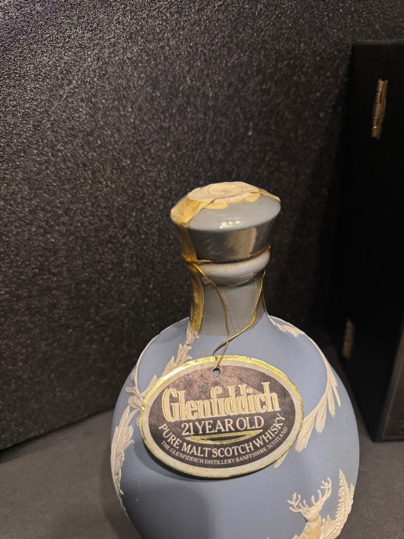 グレンフィディック 21年 ウェッジウッドボトル　WEDGEWOOD 希少
