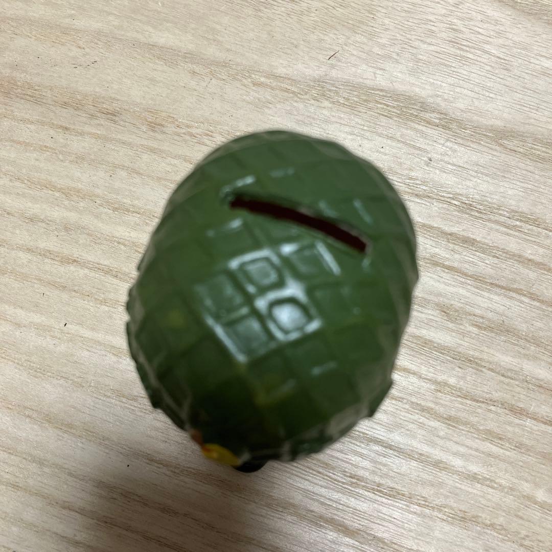 E-壁 ケロちゃんコロちゃん ソフビ貯金箱 自衛隊隊員風 フィギュア