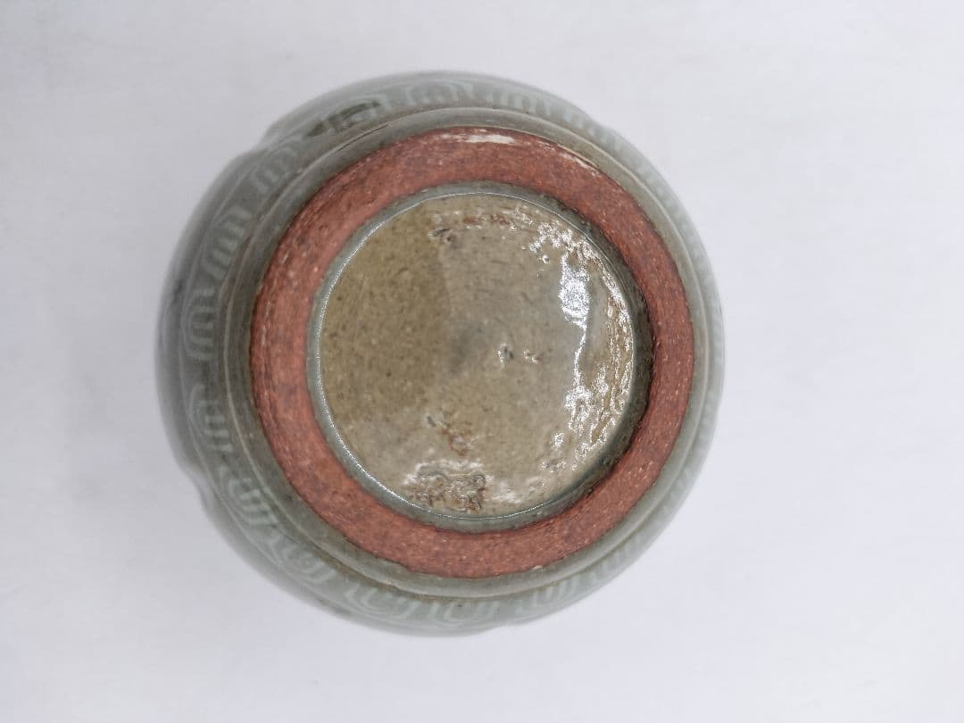 c724 煎茶　茶入 今岡妙見 茶道具 古物