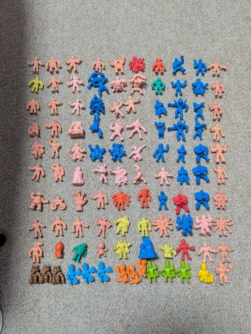 約100体　キン肉マン消しゴム　キン消し