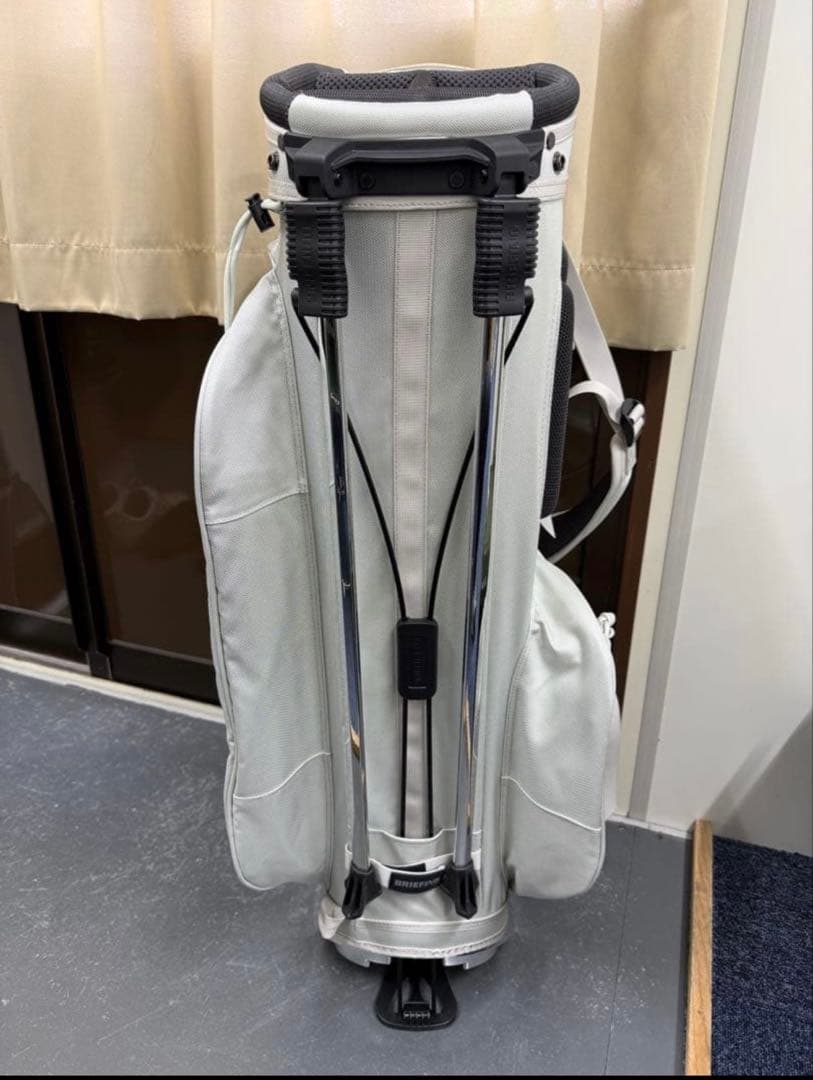 【極美品】BRIEFING GOLF CR-4 #04 メタリックキャディバッグ