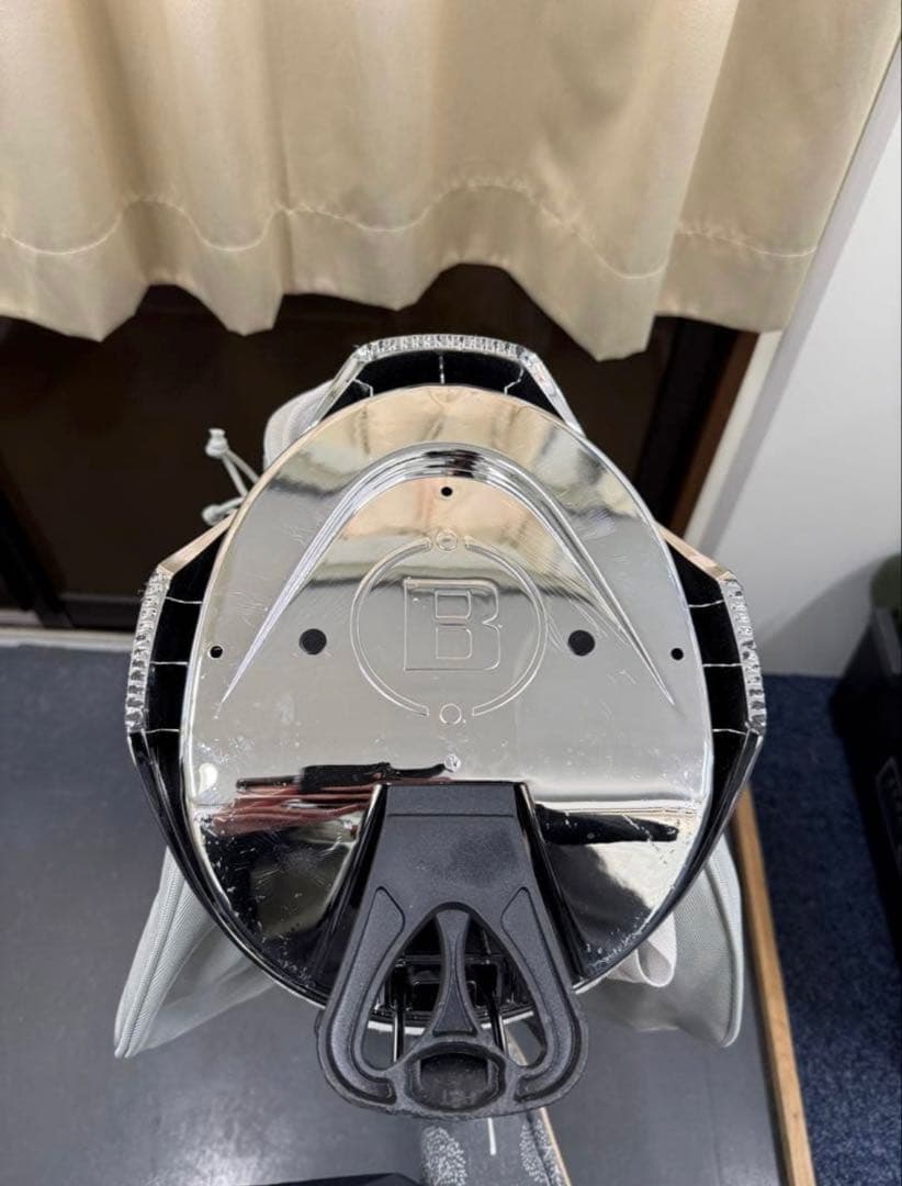 【極美品】BRIEFING GOLF CR-4 #04 メタリックキャディバッグ