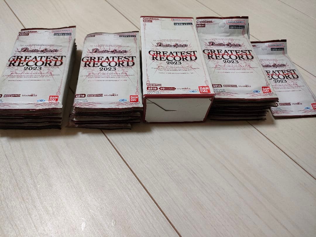 グレイテストレコード2023 バトルスピリッツ　42パックまとめ