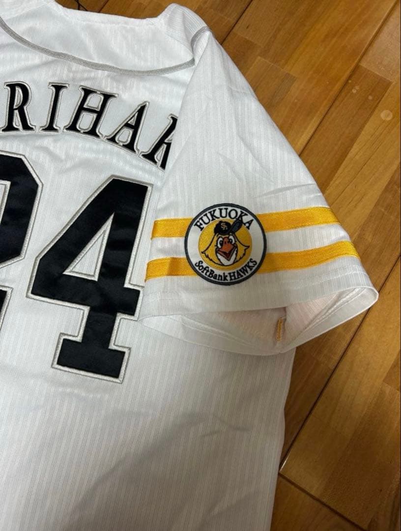 SoftBank HAWKS 栗原陵矢　24 レプリカユニフォーム【Sサイズ】