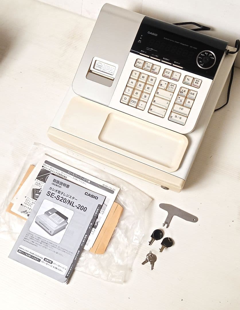 CASIO SE-S20/NL-200 レジスター
