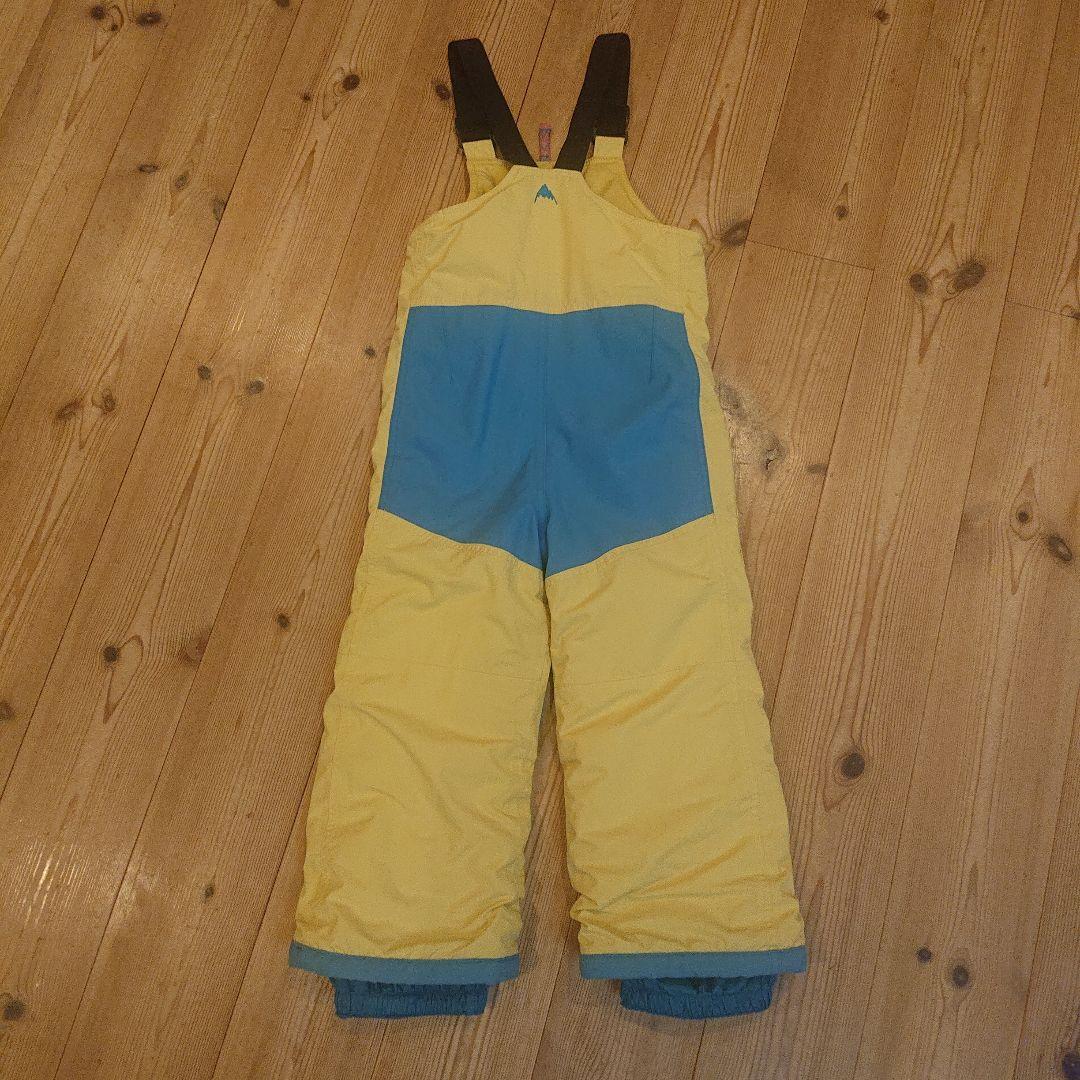 BURTONスノーボードウェアキッズ用 ジャケットとオーバーオールセット