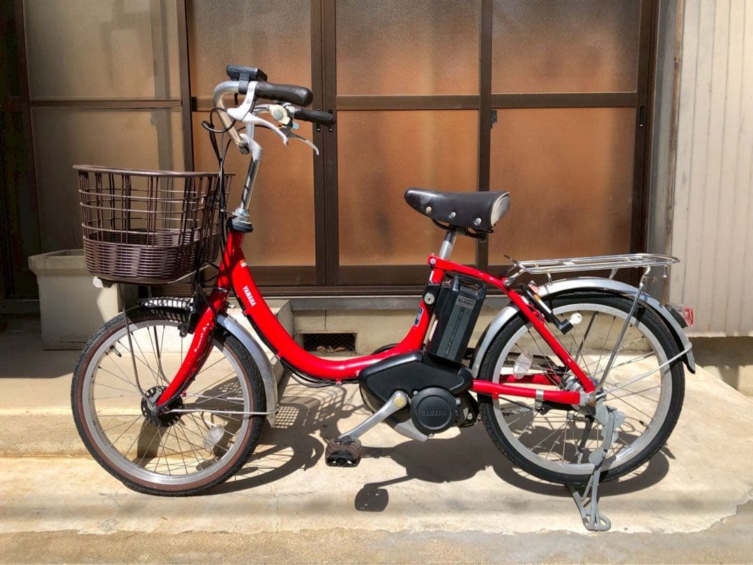 電動自転車　№4655 ヤマハ　パス　シオンユー　20インチ