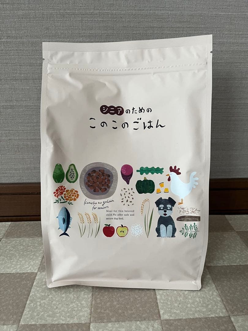 このこのごはん シニア　ドライフード２袋