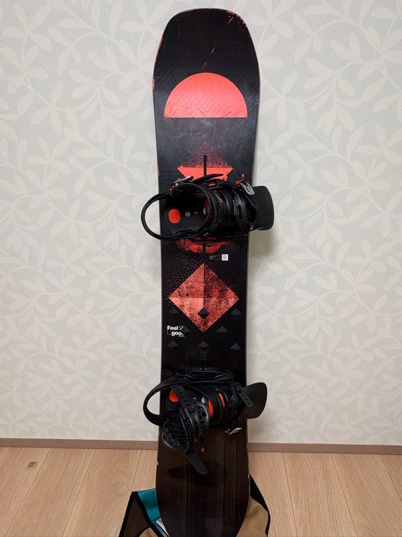 Burton FEEL GOOD149cmレクサX Mサイズ　セット販売