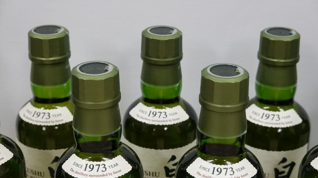 値下げしました【新品】サントリー 白州180ml ウイスキー ミニボトル 11本