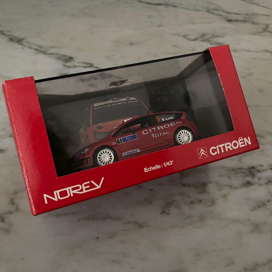 NOREV CITROËN C4 WRC 1/43 ミニカー