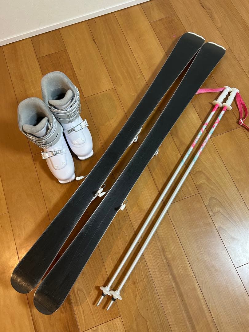 ■HEAD■ジュニア用スキーセット■板137/靴24-24.5■