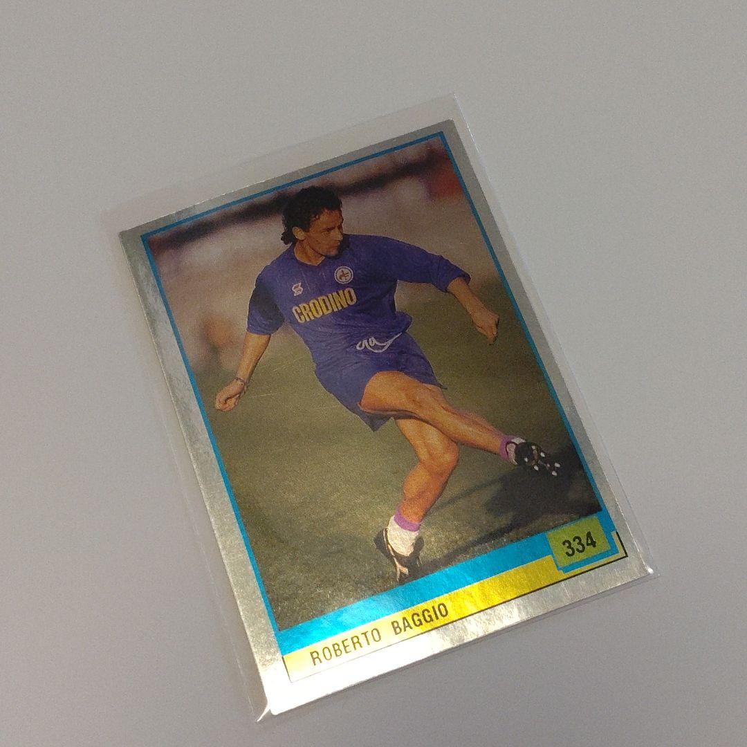 【激レア】ロベルト・バッジョ フィオレンティーナ時代 未使用ステッカー