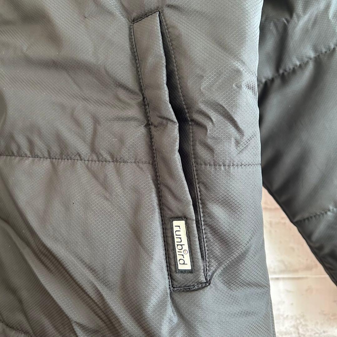 MIZUNO ミズノ ランバード★ベンチコート（F）黒 ロング 中綿コート