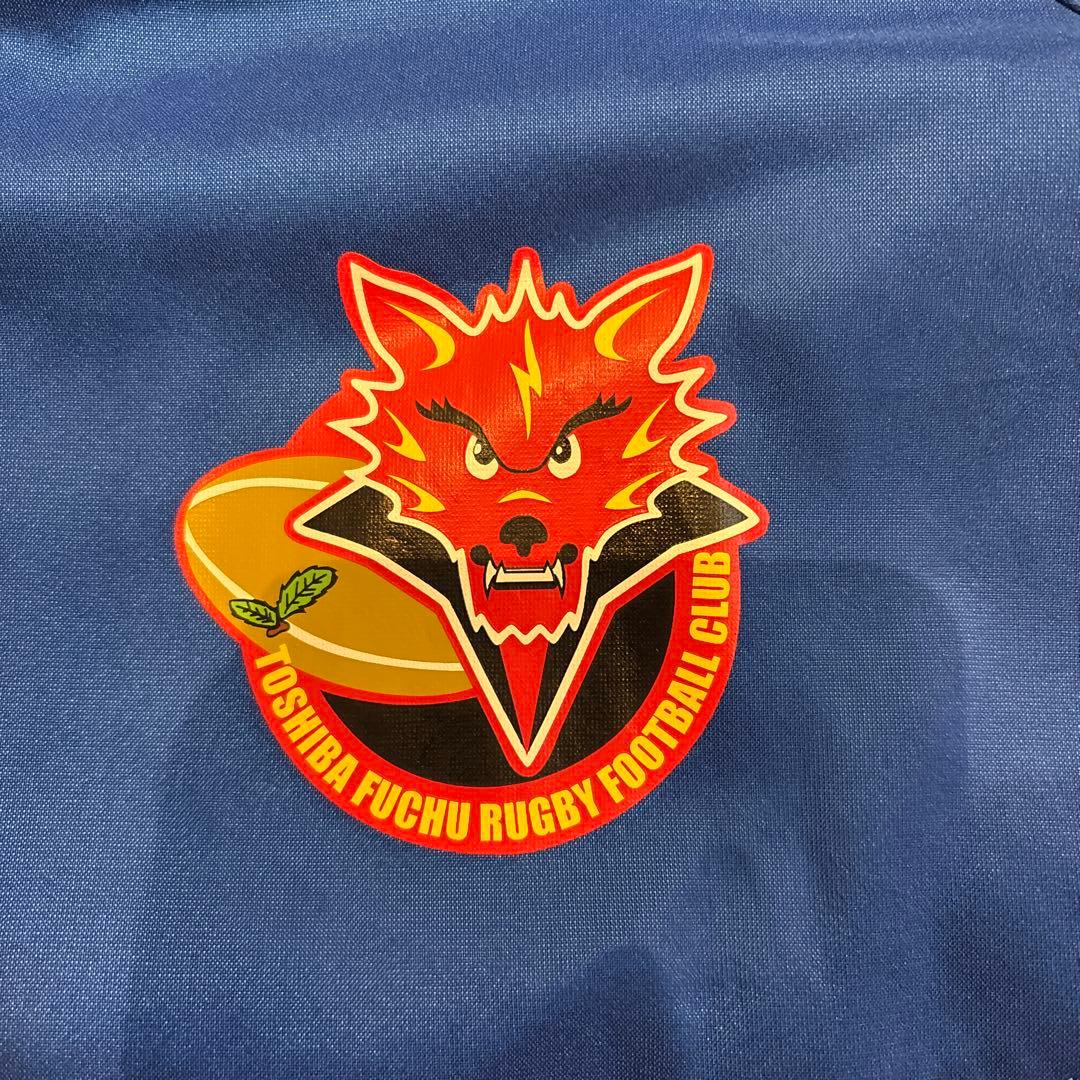 東芝ブレイブルーパス　ウォームアップジャケット　3L 青色