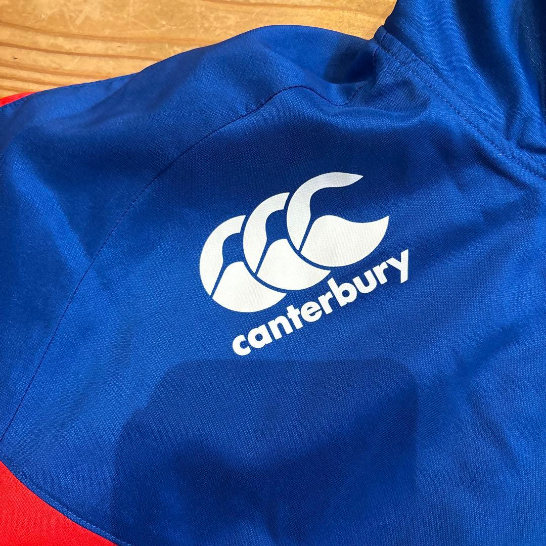 東芝ブレイブルーパス　ウォームアップジャケット　3L 青色