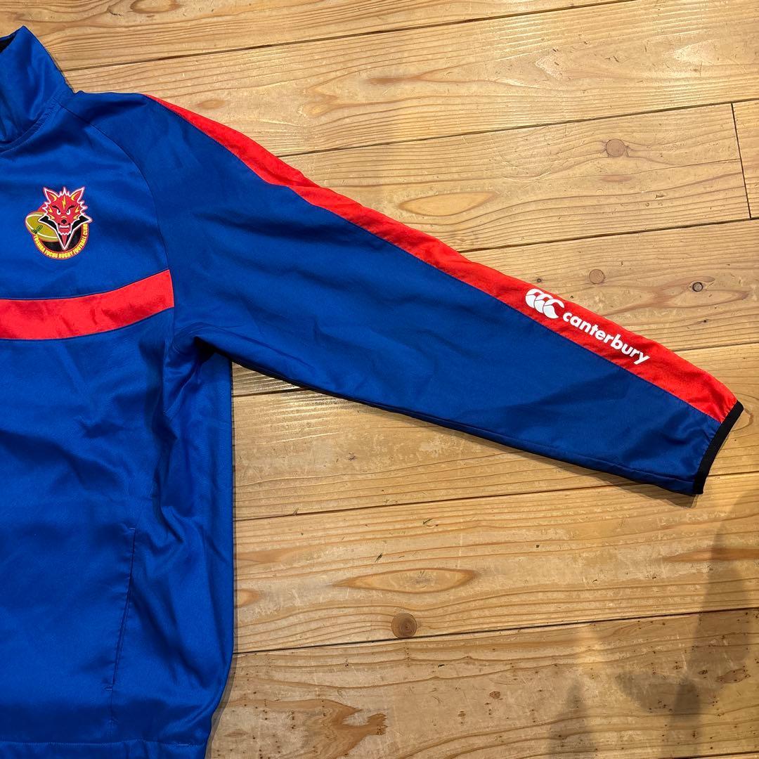 東芝ブレイブルーパス　ウォームアップジャケット　3L 青色