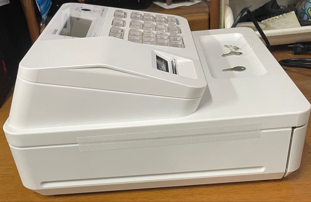 CASIO SR-G3-EX レジスター ホワイト