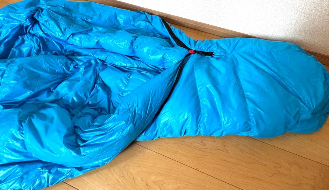 soom loomマミー型 ダウンシュラフ210x80cm ダウン寝袋　800g