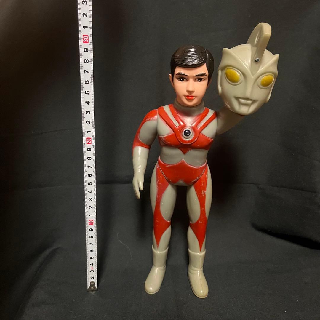 当時物　ブルマァク ウルトラマンA エース　ソフビ