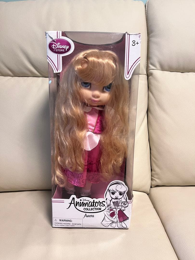 アニメータードール　オーロラ姫　人形　眠れる森の美女　オーロラ　ピンク