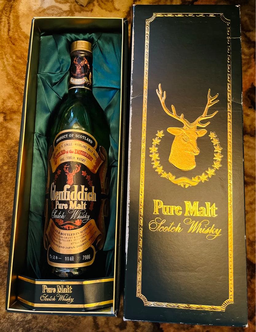 ④Glenfiddich Pure Malt Scotch Whiskey750