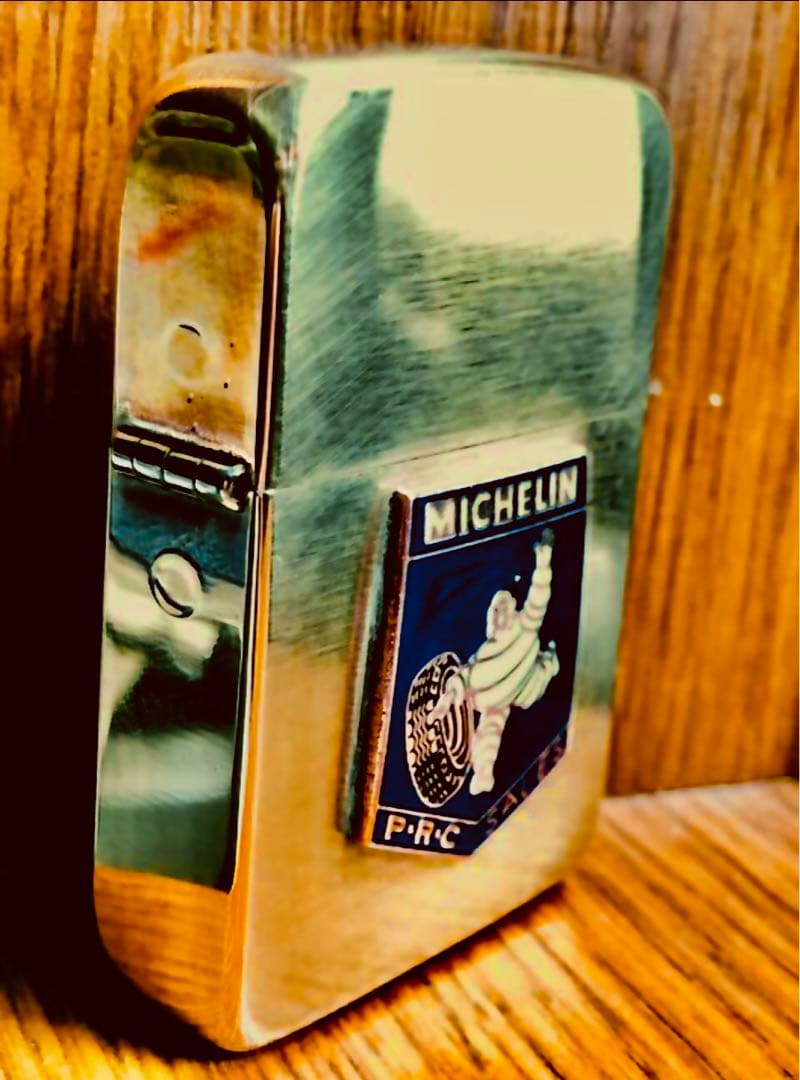 ◆ミシュラン◆真鍮ブラス製◆エナメル七宝製1941モデル♦︎ゴールド金色4バレル