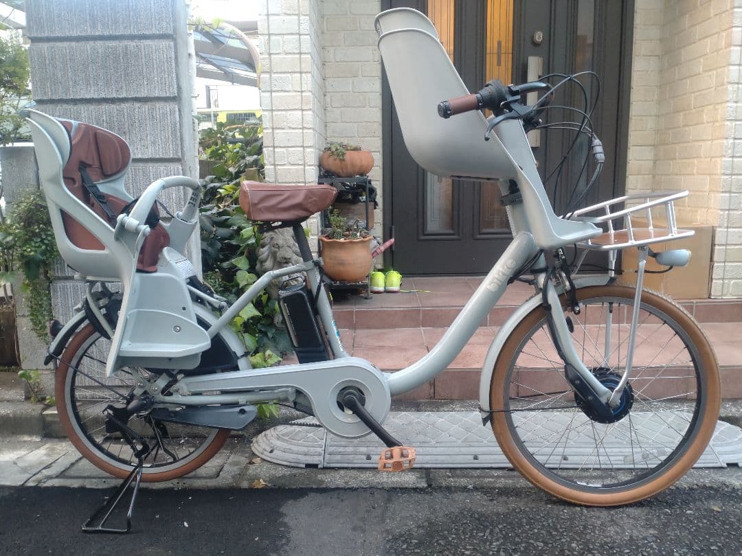 配送可★直接引渡可★カスタム【ビッケモブ】電動アシスト自転車★子供乗★バッテリー