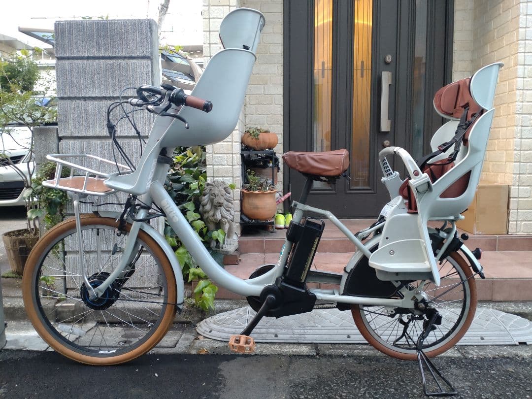 配送可★直接引渡可★カスタム【ビッケモブ】電動アシスト自転車★子供乗★バッテリー