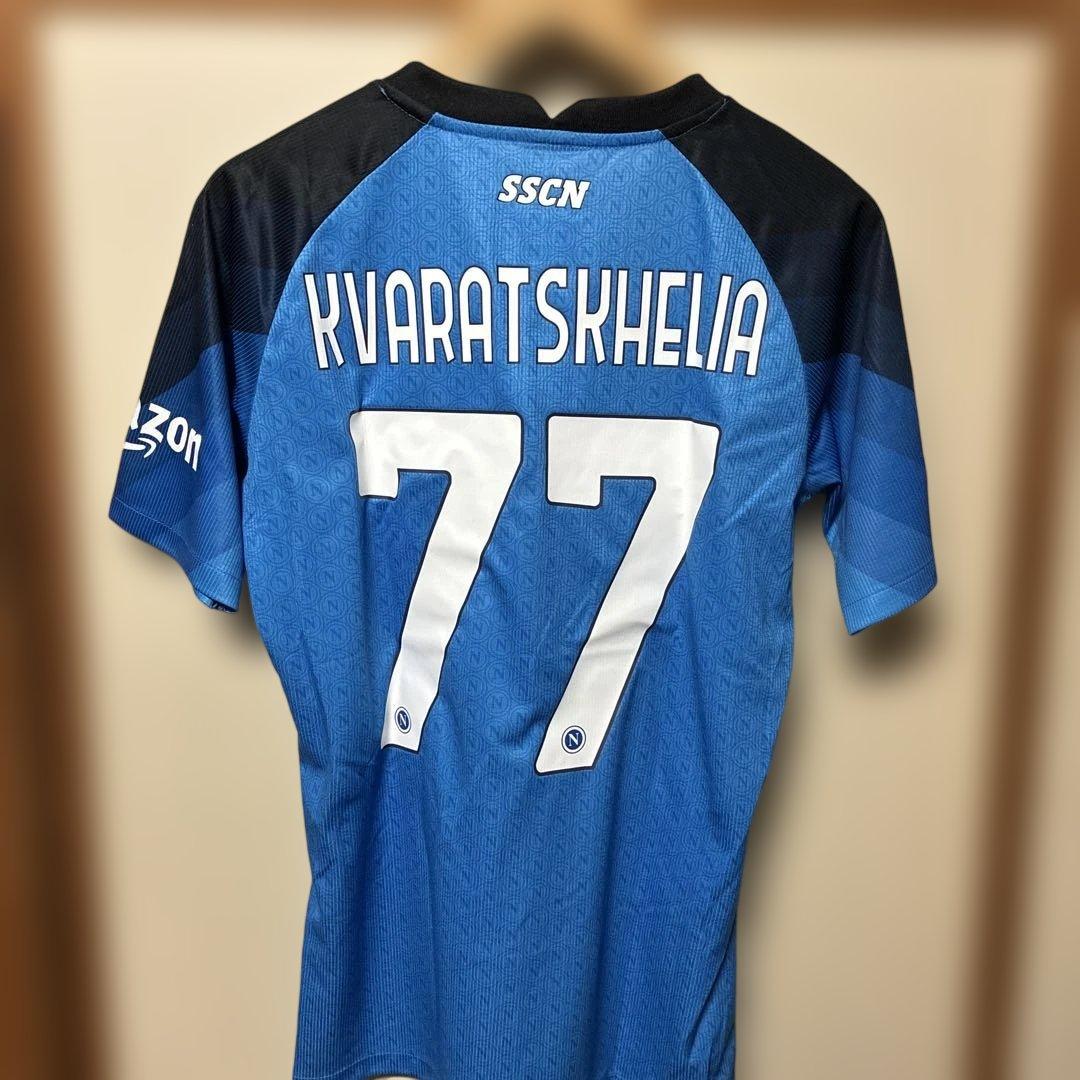 ナポリ KVARTSKHELIA 77番 シャツ Mサイズ