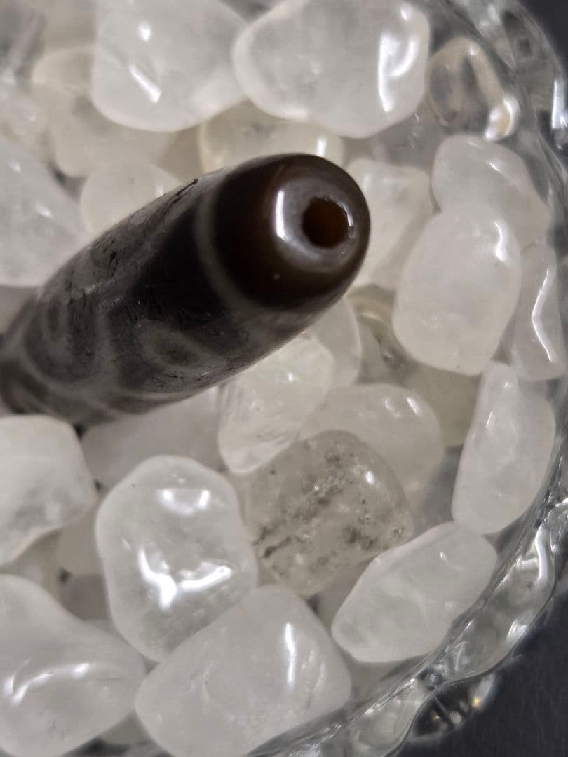 989　天珠　九眼天珠　魚鱗　龍鱗　蓮座　　dzibeads！